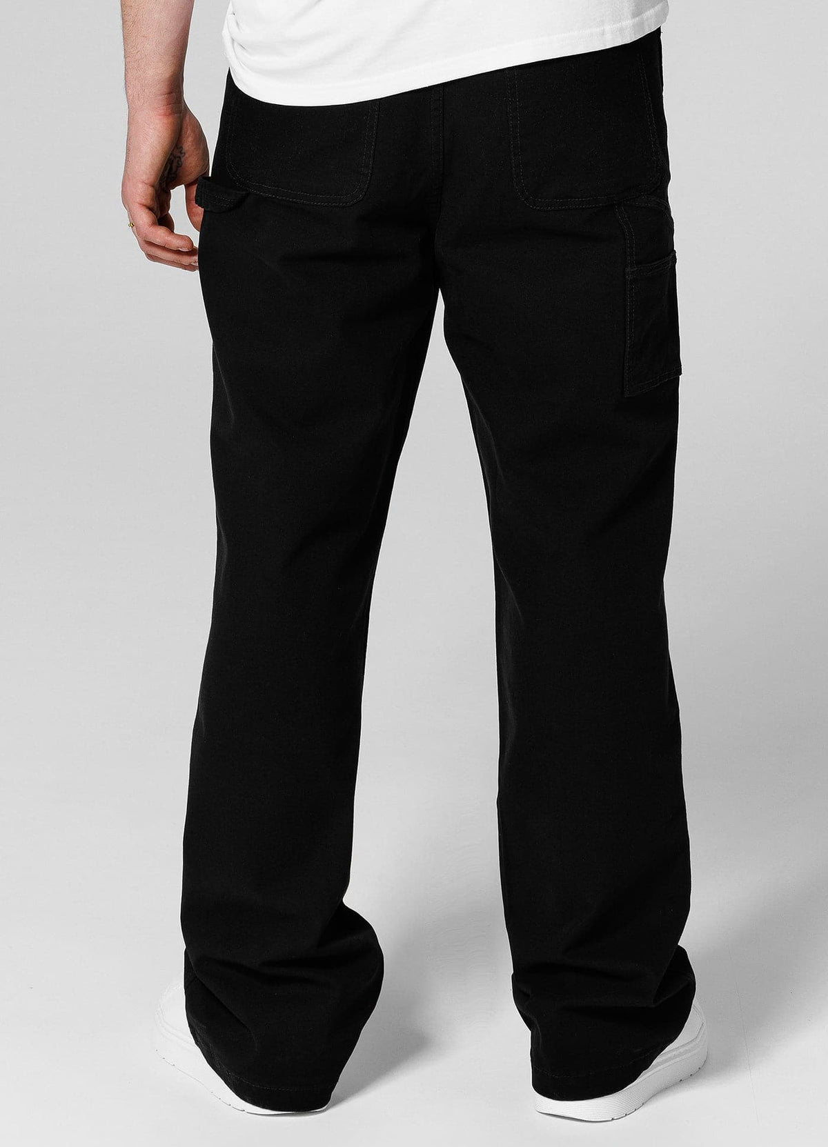 DOGWOOD Black Baggy Pants