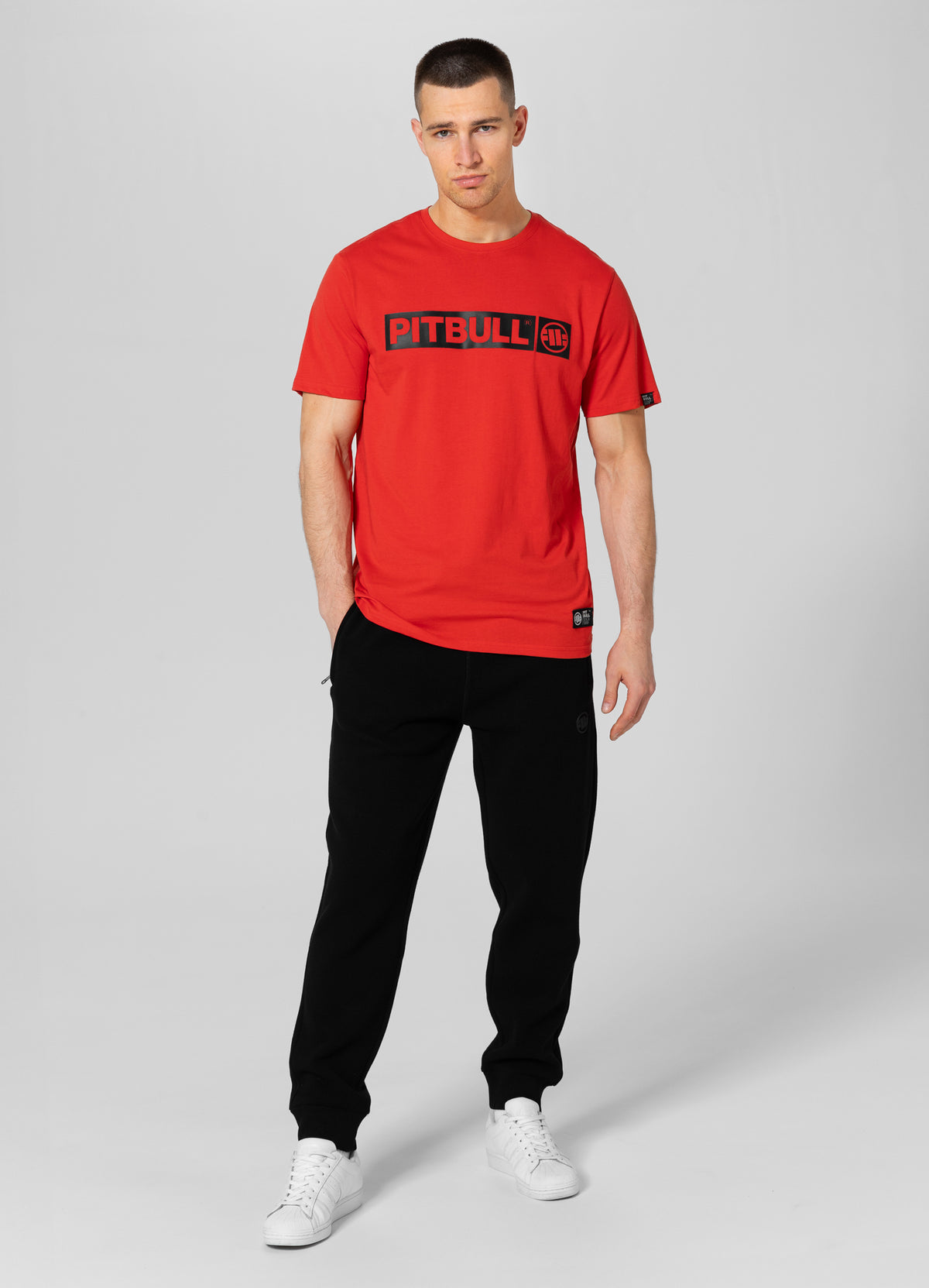 HILLTOP Lightweight Flame Red T-shirt - Pitbullstore.eu
