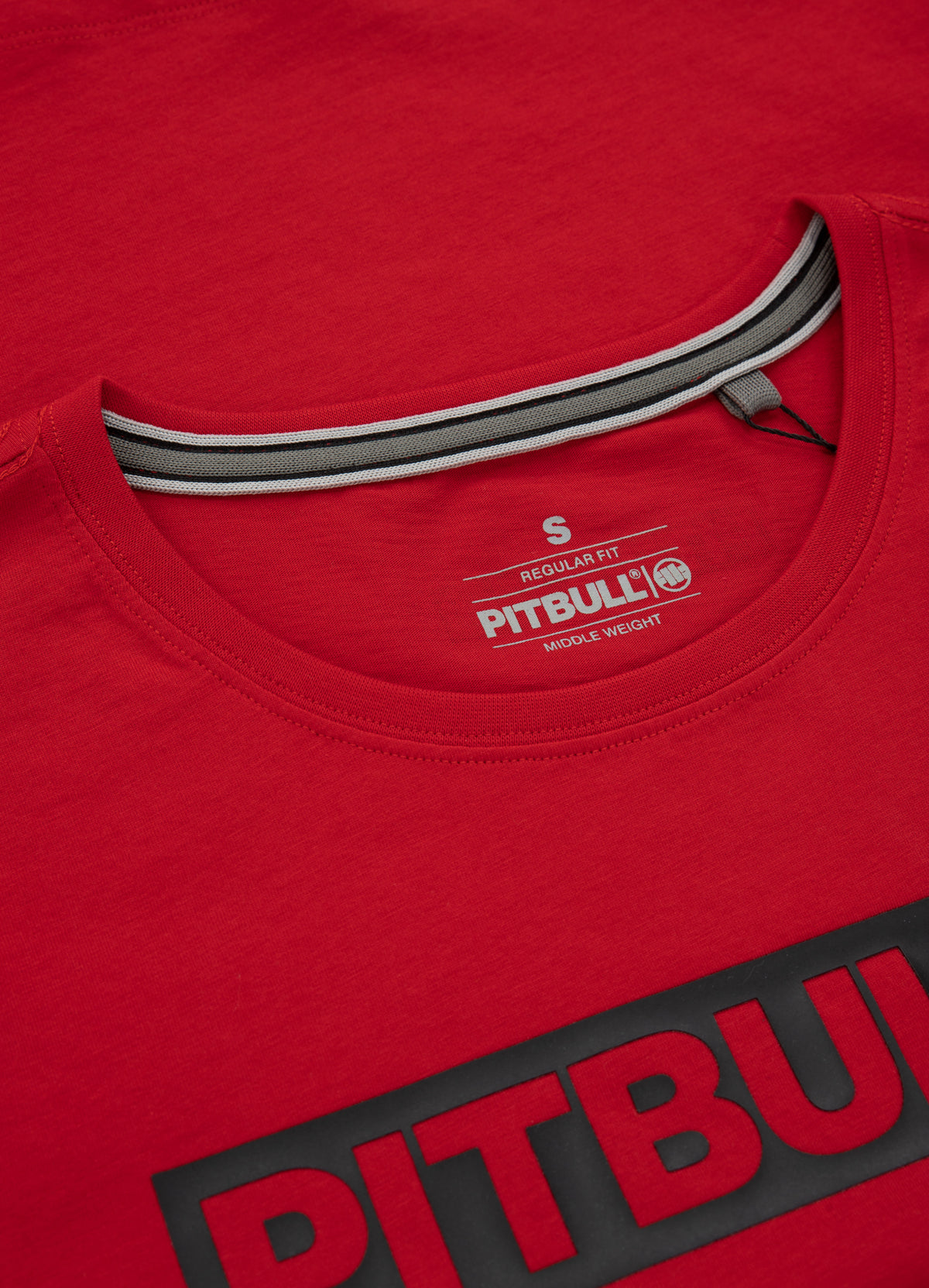 HILLTOP REGULAR Red T-shirt - Pitbullstore.eu