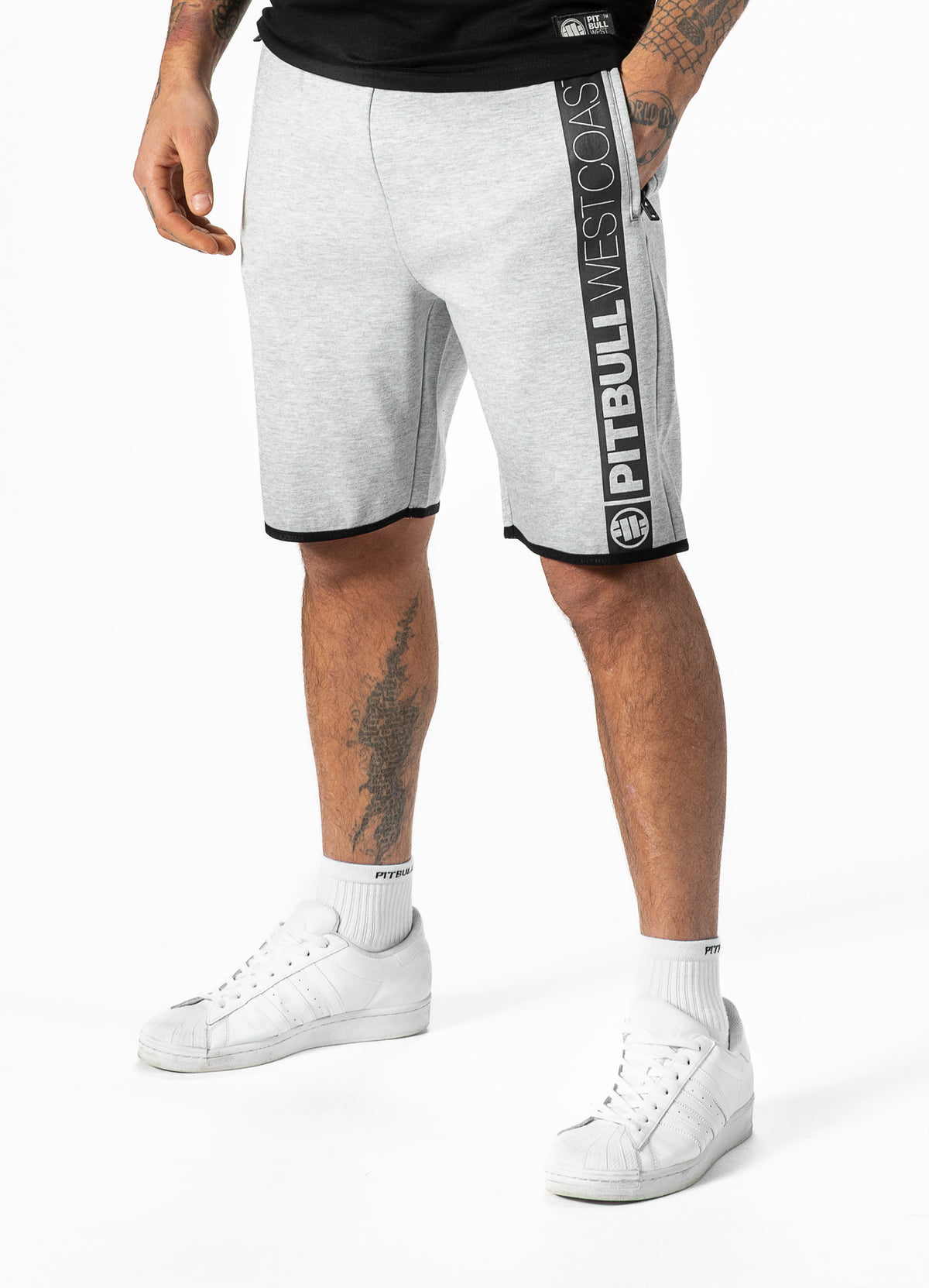 SATURN Grey Shorts - Pitbullstore.eu