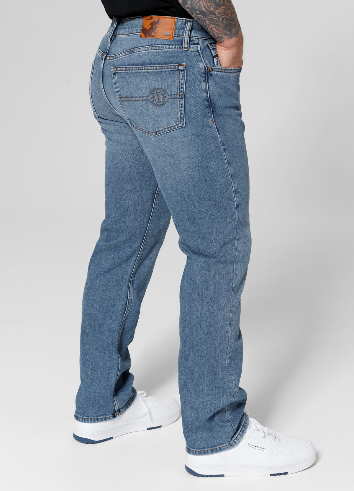 HIGHLANDER Long Classic Wash Jeans - Pitbullstore.eu