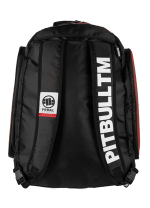 LOGO Red Medium Training Backpack - Pitbullstore.eu
