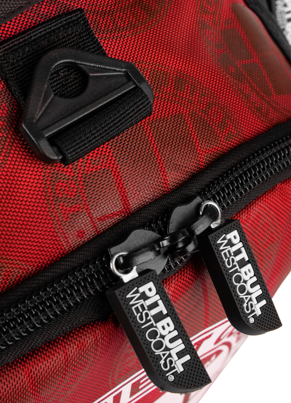 LOGO Red Medium Training Backpack - Pitbullstore.eu