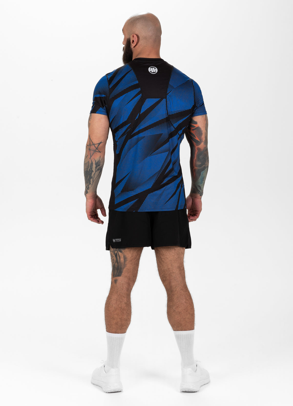 DOT CAMO 2 Blue Sports T-Shirt - Pitbullstore.eu