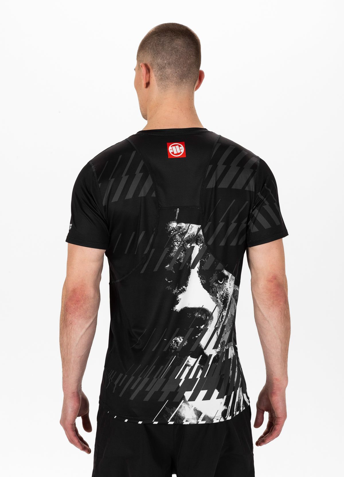 STREET DOG Black Mesh T-shirt - Pitbullstore.eu