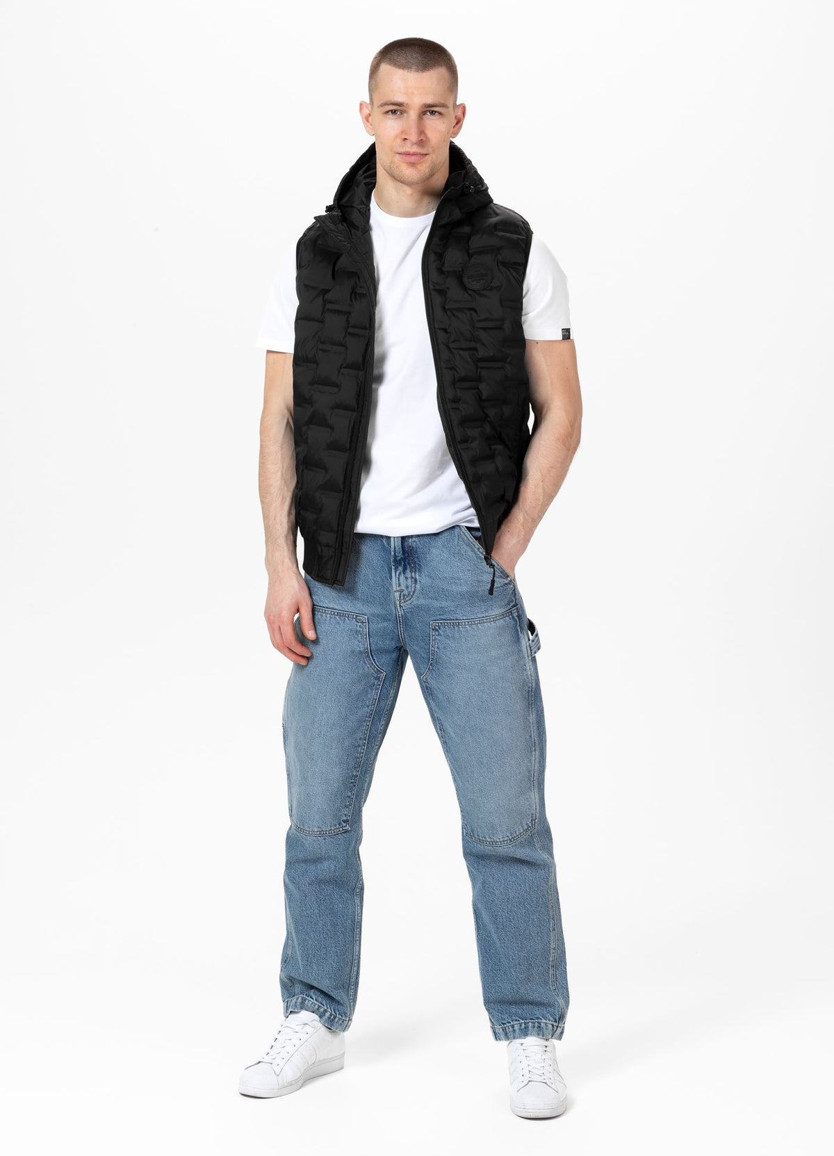 Men's hooded Vest Eclipse