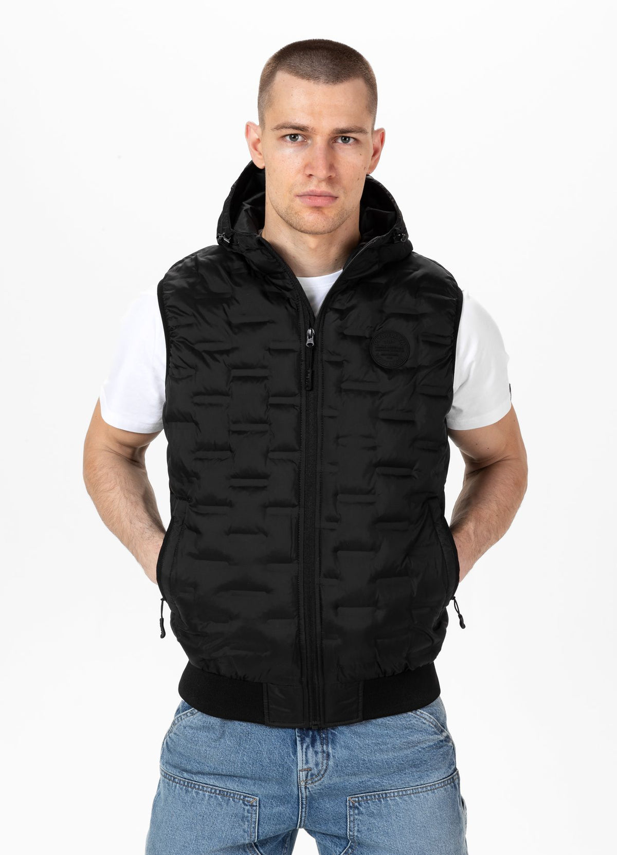 Men's hooded Vest Eclipse