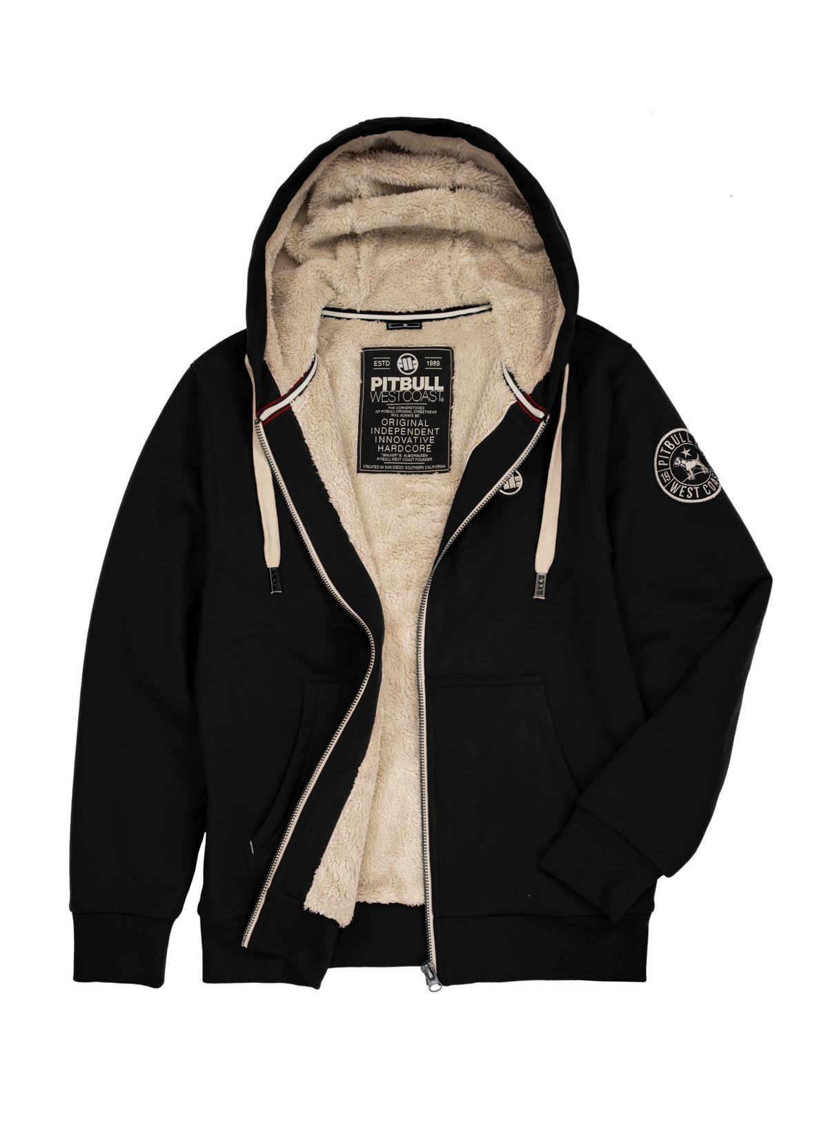 Men's Zip-up hoodie Sherpa Ruffin II