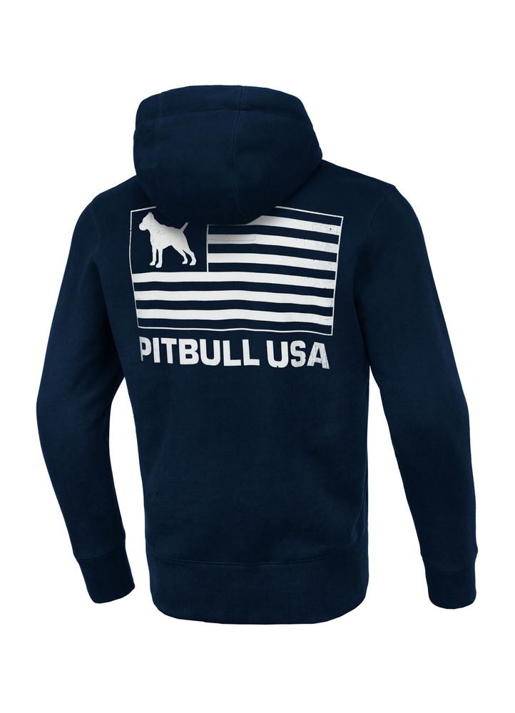 Men's Zip-up hoodie Terry Pitbull USA