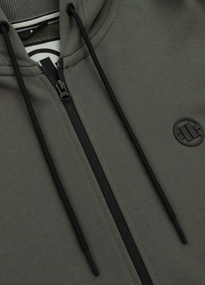 Men's Zip-up hoodie Terry Small Logo