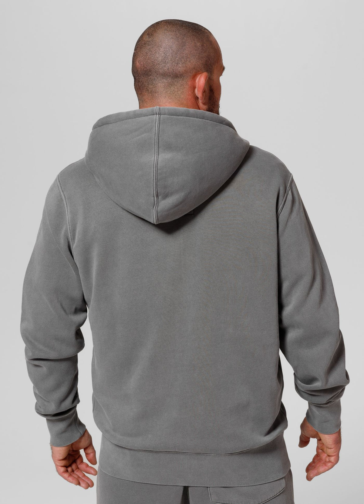 Men's Zip-up hoodie Washed Lancaster