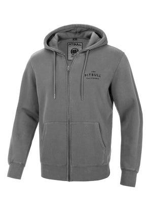 Men's Zip-up hoodie Washed Lancaster