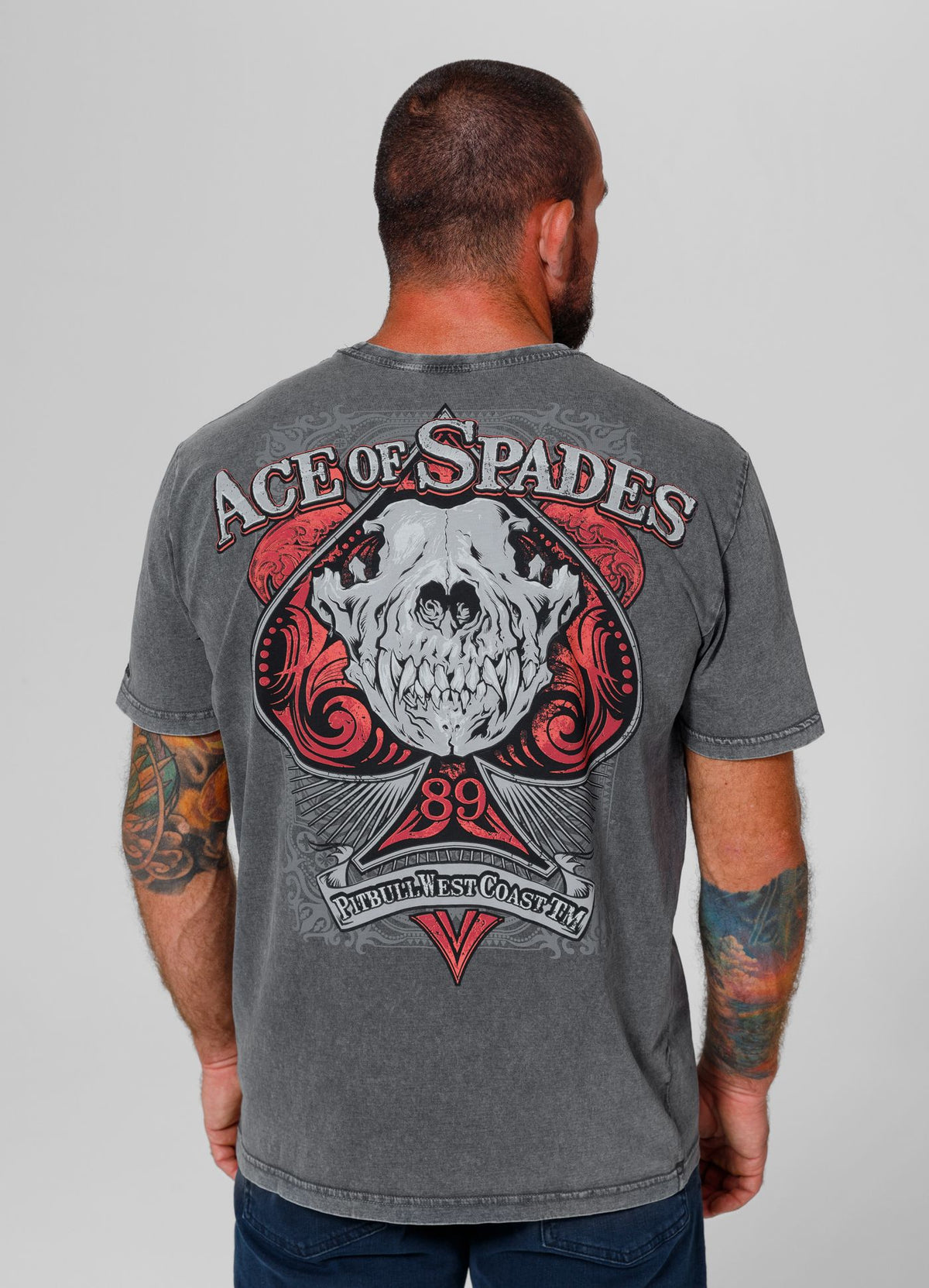 ACE OF SPADES 2 Grafitna majica