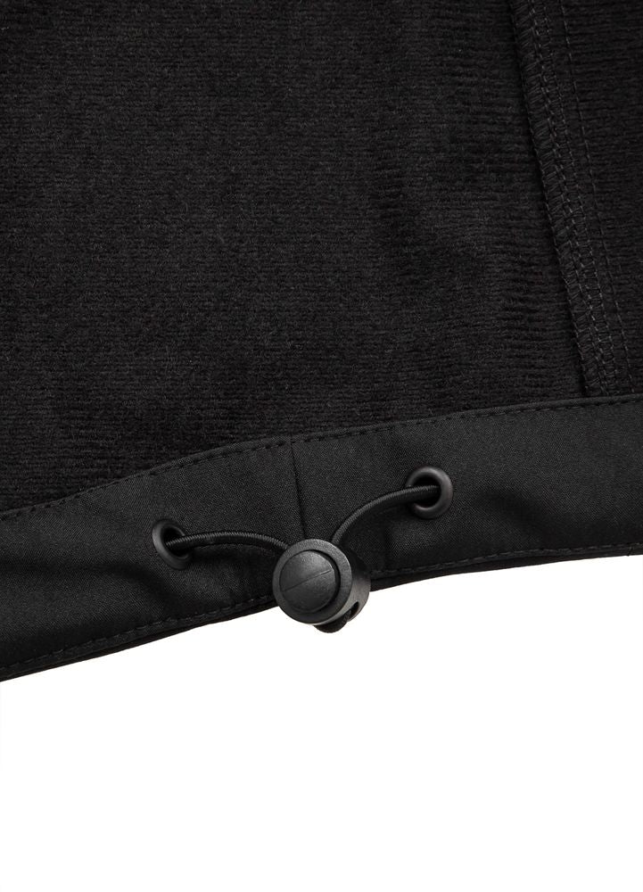 ROCKFISH Softshell jakna s kapuljačom Crna