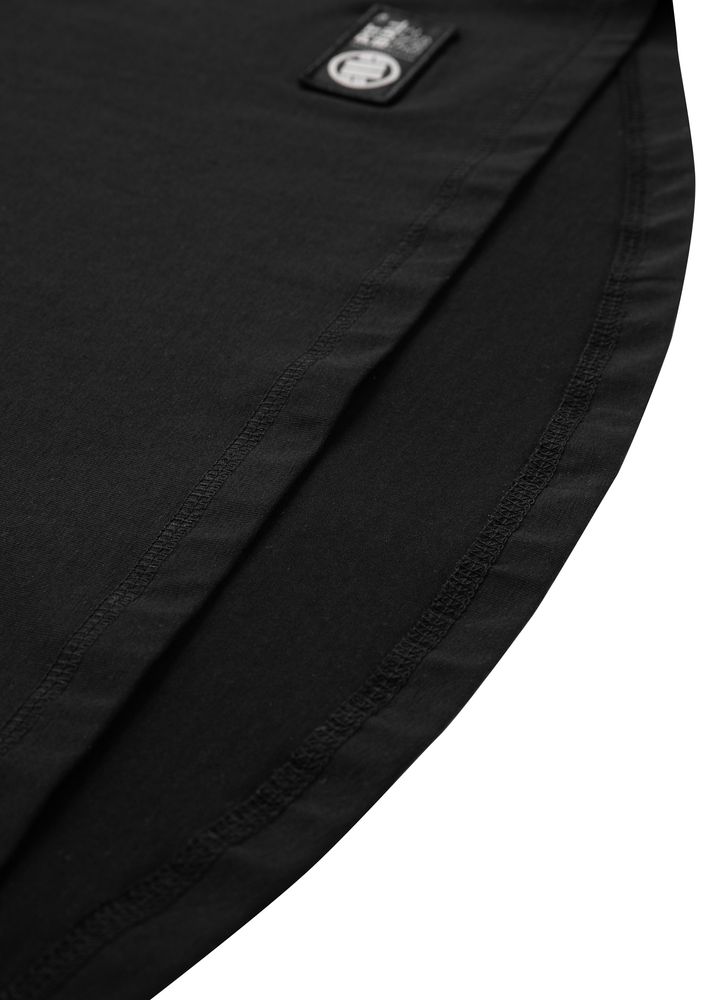 MALI LOGO 210 Crna majica s dugim rukavima s kapuljačom