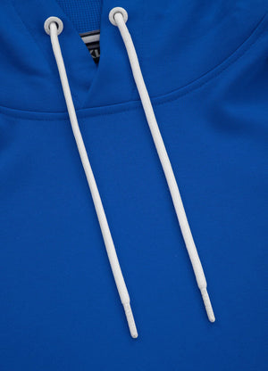Bluza z kapturem TERRY NEW LOGO Niebieska - Pitbull West Coast International Store 