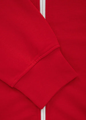 Bluza rozpinana z kapturem TERRY HILLTOP Czerwona - Pitbull West Coast International Store 