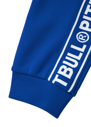 TAPE LOGO Blue Track Pants - Pitbullstore.eu