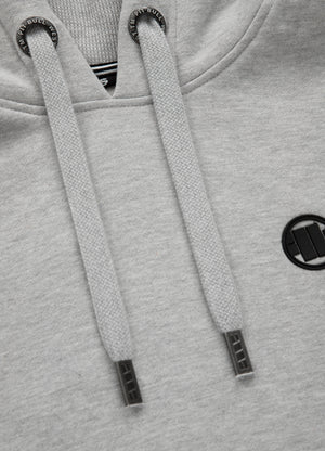 Women's hoodie SMALL LOGO Grey - Pitbull West Coast International Store 