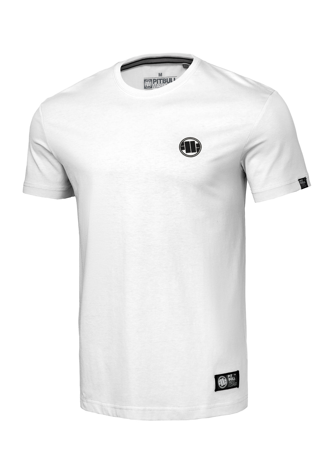 T-Shirt SMALL LOGO 21 White - Pitbull West Coast International Store 