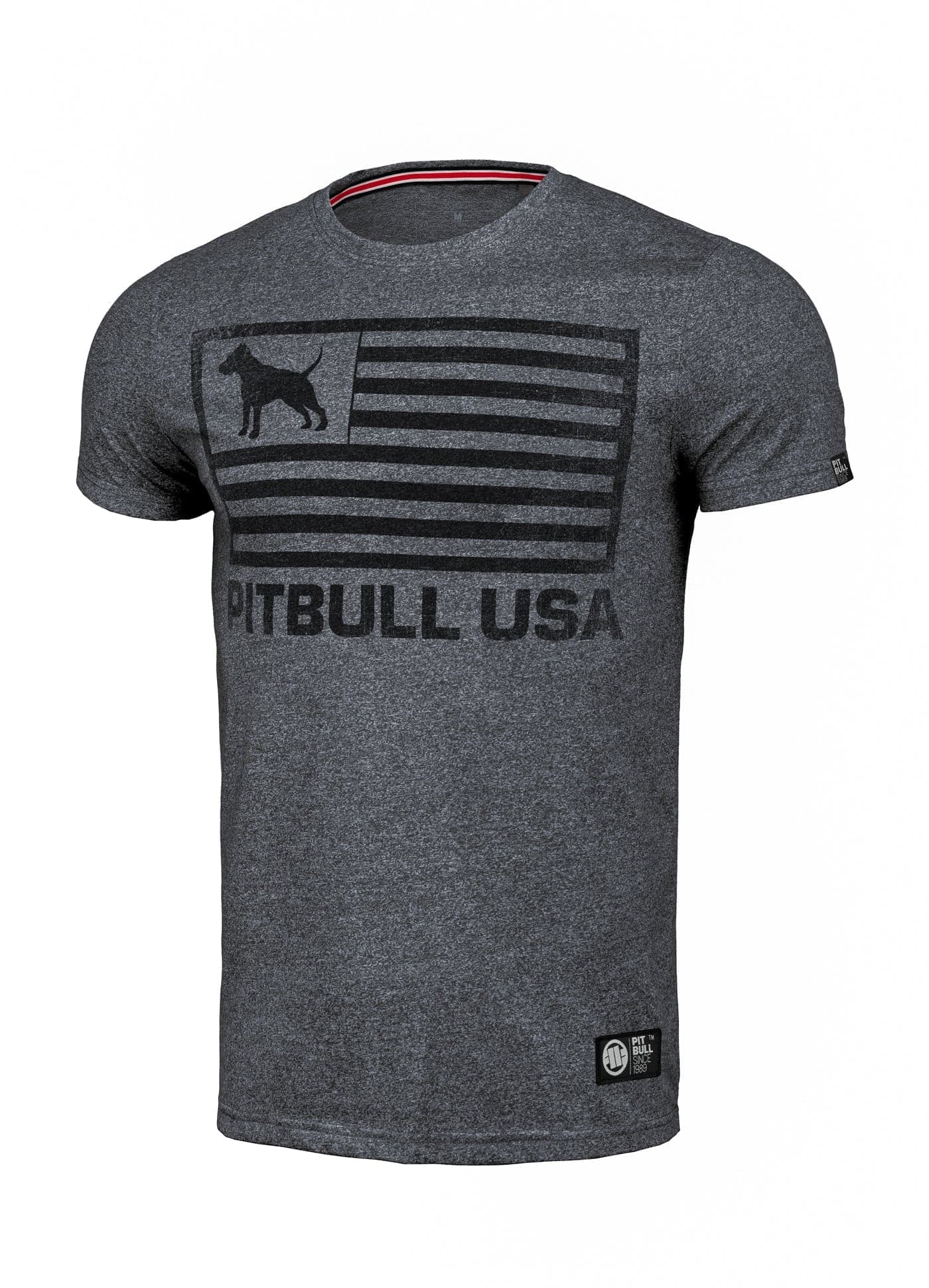 T-shirt PITBULL USA Middleweight 190 Custom Fit Dark Navy MLG