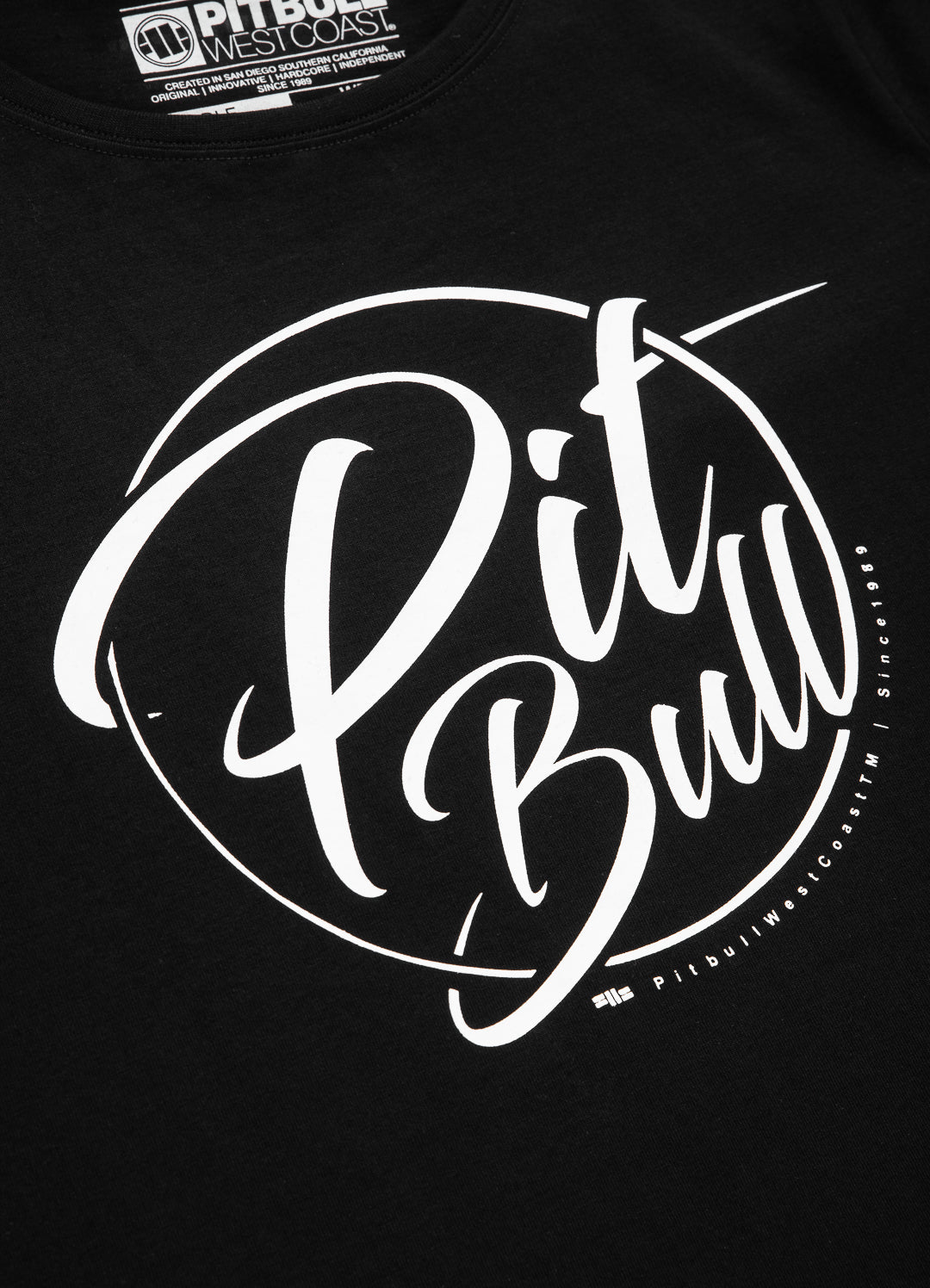 Women&#39;s T-shirt PB INSIDE Black - Pitbull West Coast International Store 