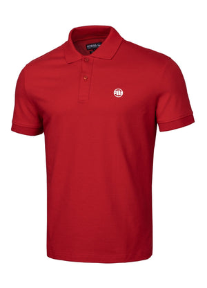 PIQUE REGULAR Red Polo T-shirt - Pitbullstore.eu