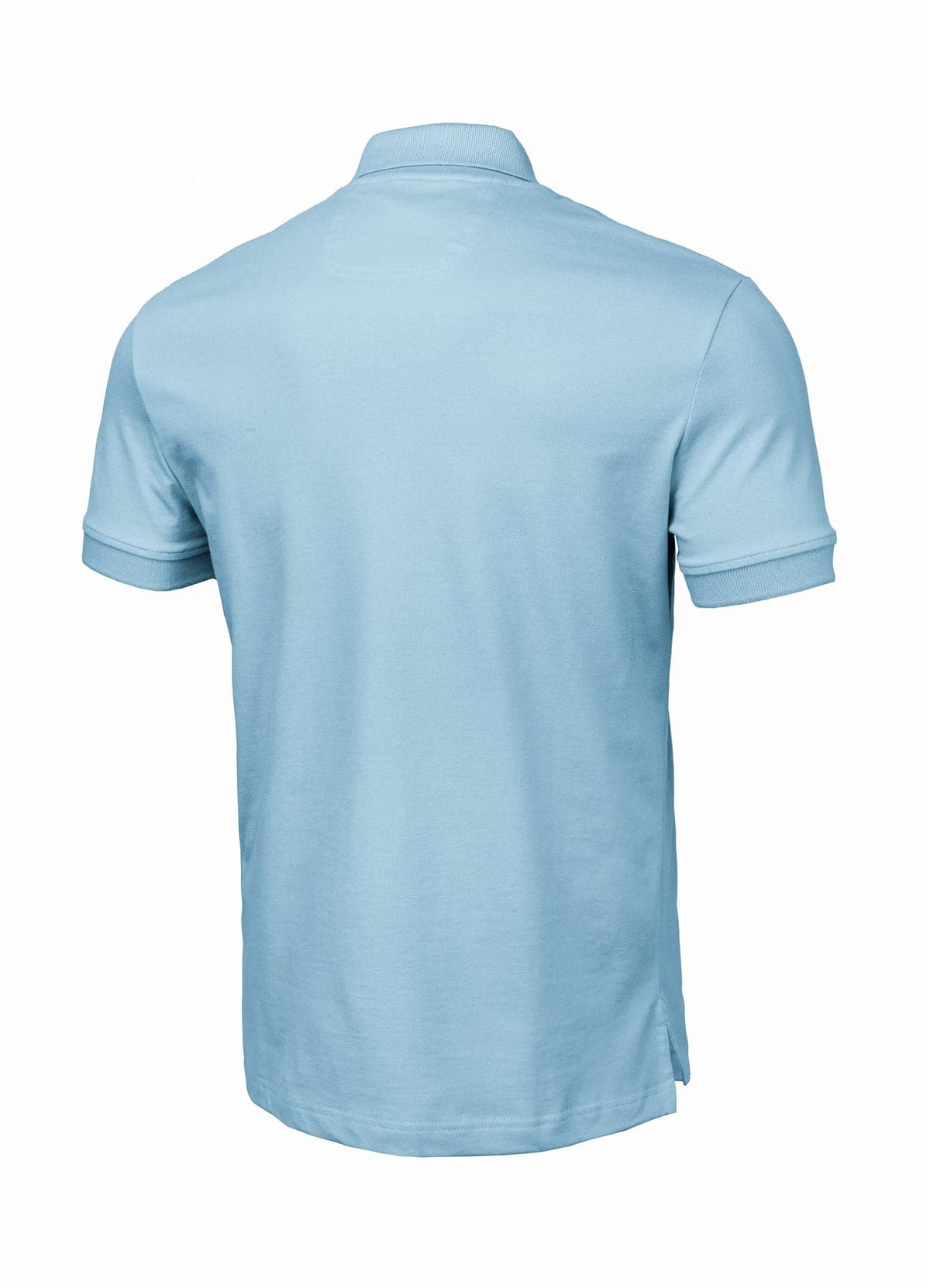 PIQUE REGULAR Light Blue Polo T-shirt - Pitbullstore.eu