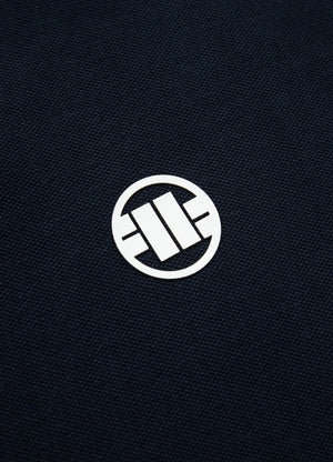 PIQUE REGULAR Dark Navy Polo T-shirt - Pitbullstore.eu