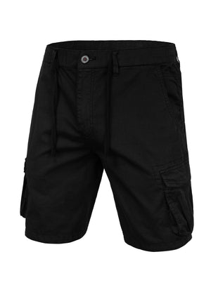 SKYLINE Black Cargo Shorts - Pitbullstore.eu