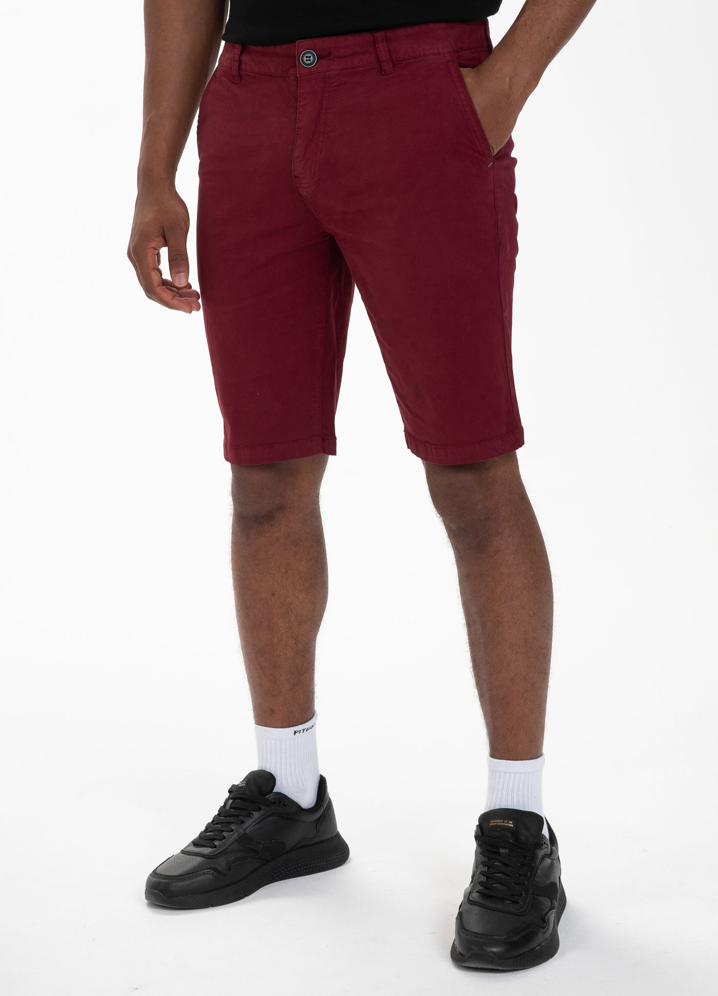 Vermel Burgundy Shorts