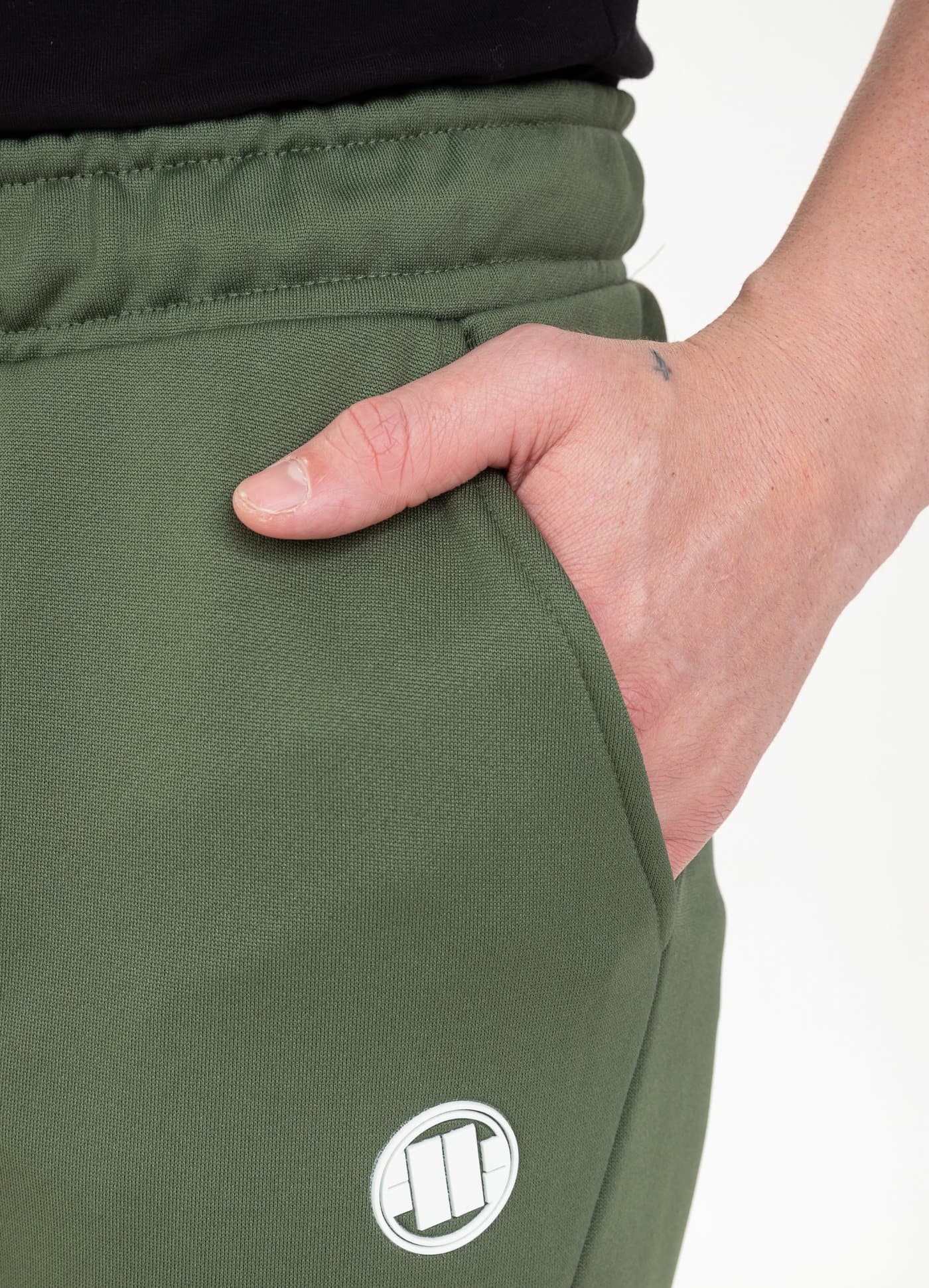 JOLGER Men's Polyester Olive Green Colour Jogger/Track Pants with Bond