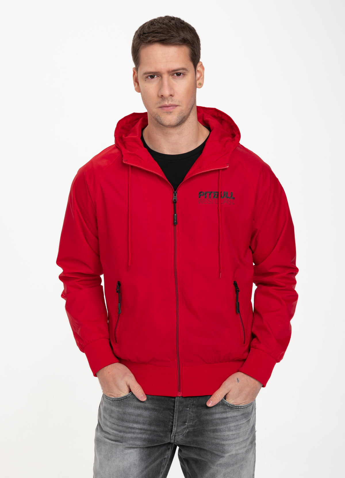 ATHLETIC Jacket Red - Pitbull West Coast International Store 