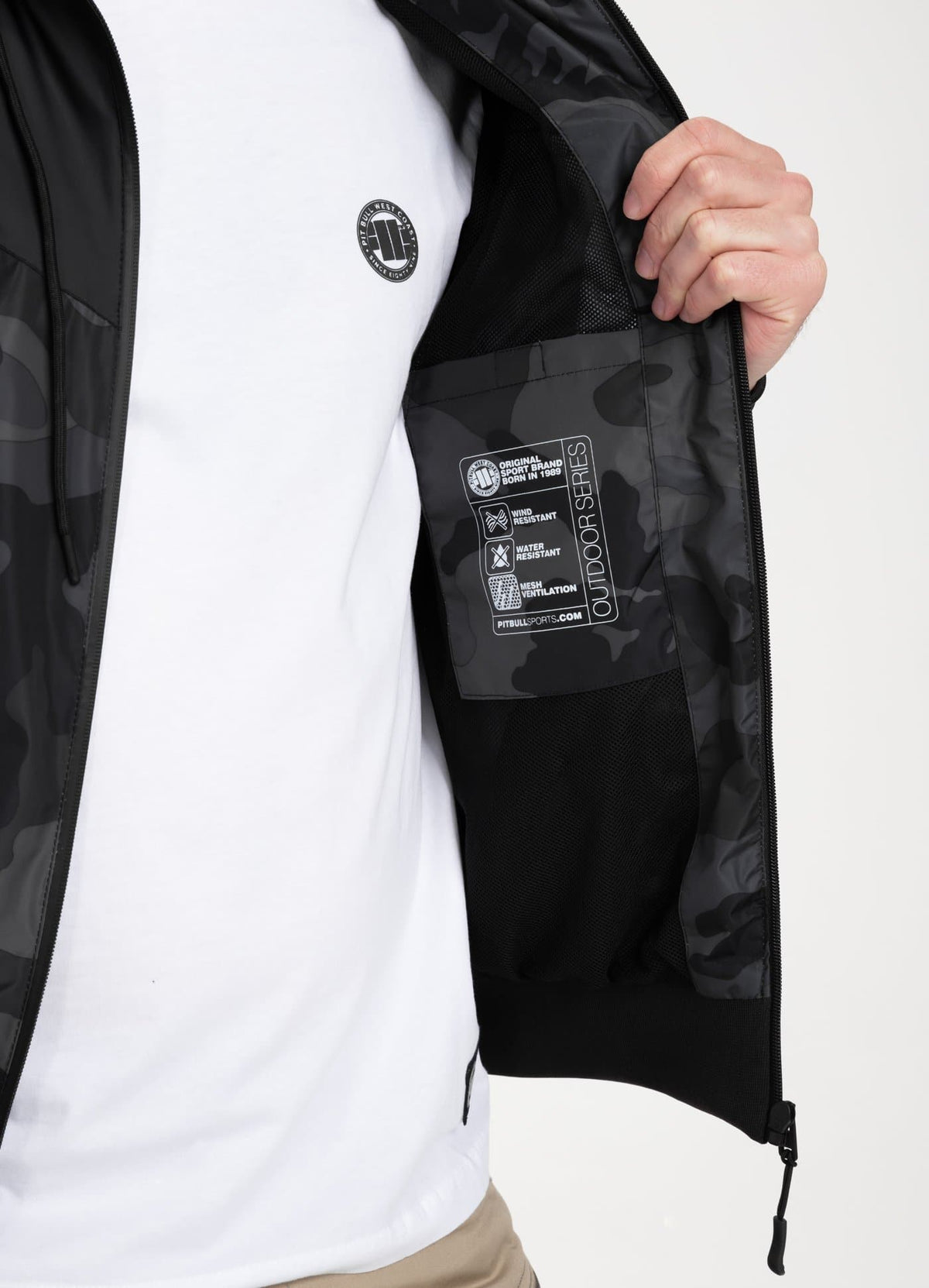 Jacket DIVISION Camo Black - Pitbull West Coast International Store 