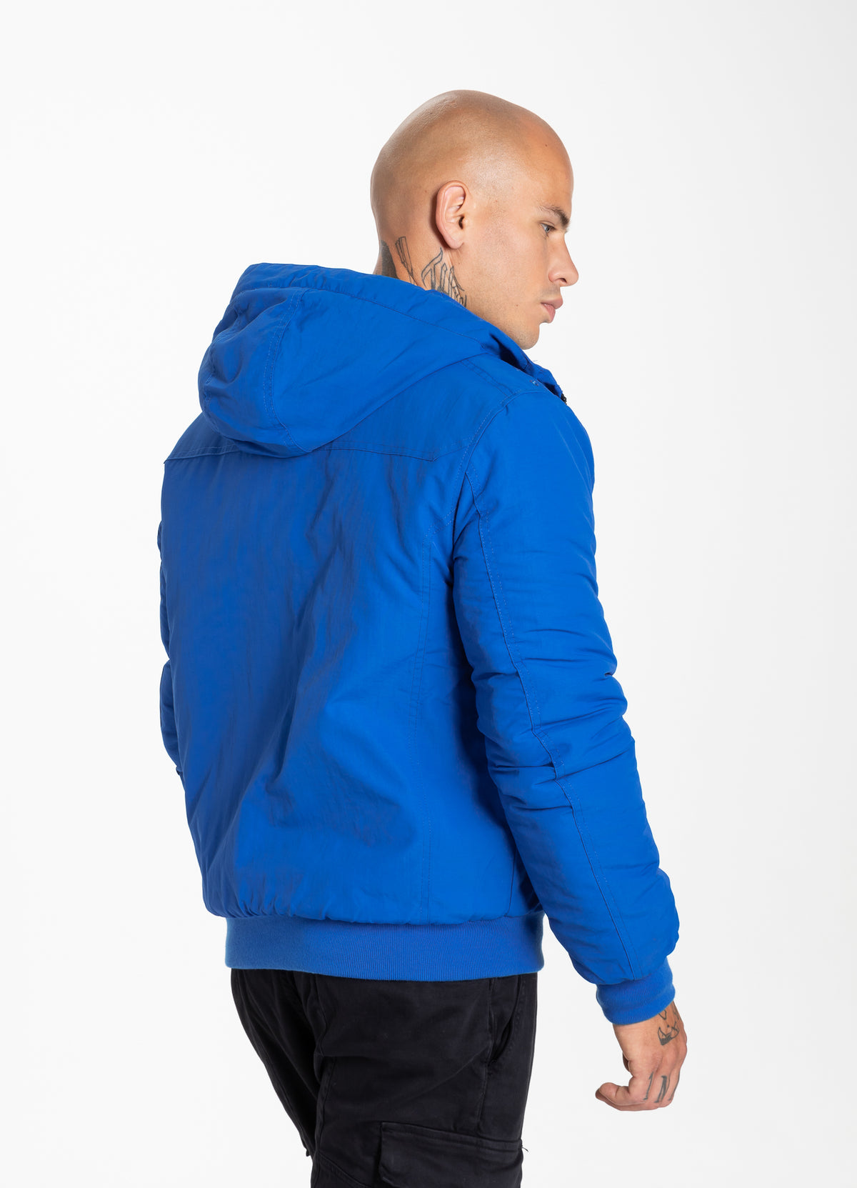 Hooded Jacket Spinnaker 2 Royal Blue - Pitbull West Coast International Store 