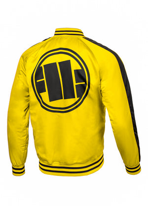 Reversible Jacket BROADWAY BIG LOGO Yellow - Pitbull West Coast International Store 