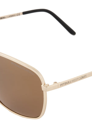 Sunglasses LARMIER Gold/Black - Pitbull West Coast International Store 