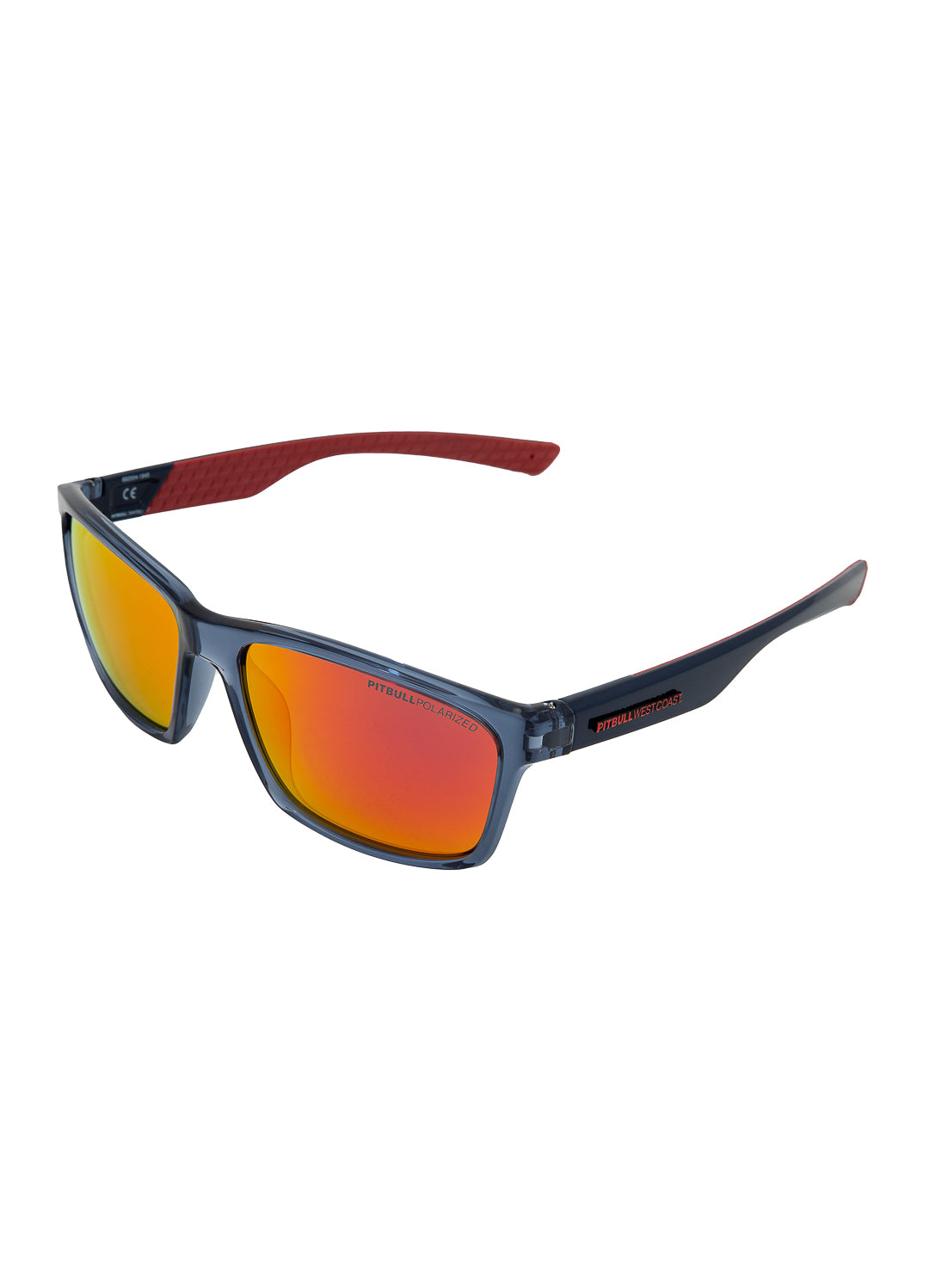 Sunglasses SANTEE Grey/Red - Pitbull West Coast International Store 