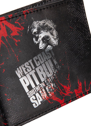 BLOOD DOG Black Leather Wallet - Pitbullstore.eu