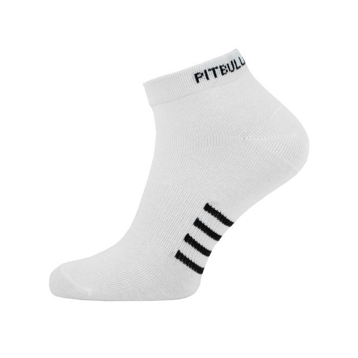 Low Ankle Socks 3pack White - pitbullwestcoast