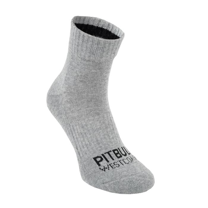 Low Ankle Socks TNT 3pack Grey/Charcoal/Black - Pitbull West Coast International Store 