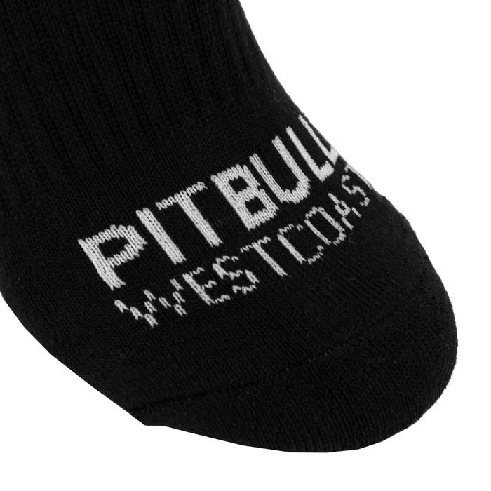 High Ankle Socks TNT 3pack Black - Pitbull West Coast International Store 