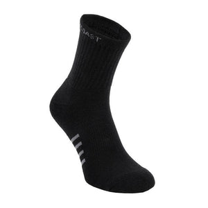 High Ankle Thin Socks 3pack Black - pitbullwestcoast