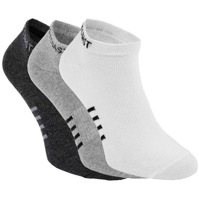 Pad Socks 3pack White/Grey/Charcoal - pitbullwestcoast